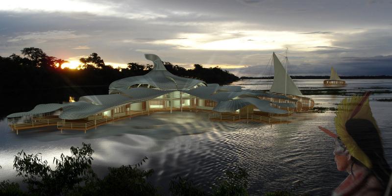 The Amazon Research Network: Sustainable Architecture for the Tropical Rainforest 